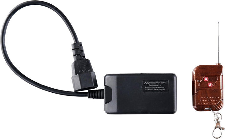 Showlite SN-1200 Nebelmaschine Set (1200 Watt, 350m³ Nebelausstoss/min, 7 Min. Aufwärmzeit, Kabel- u