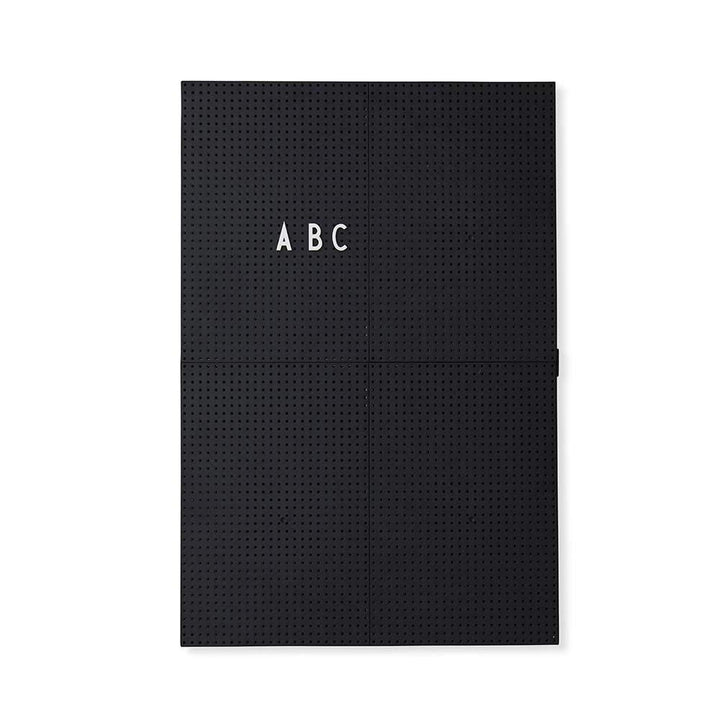 Design Letters Message Board A3 Schwarz | A4 A3 A2 | Buchstaben tafel | Letter board | Memotafel Wan