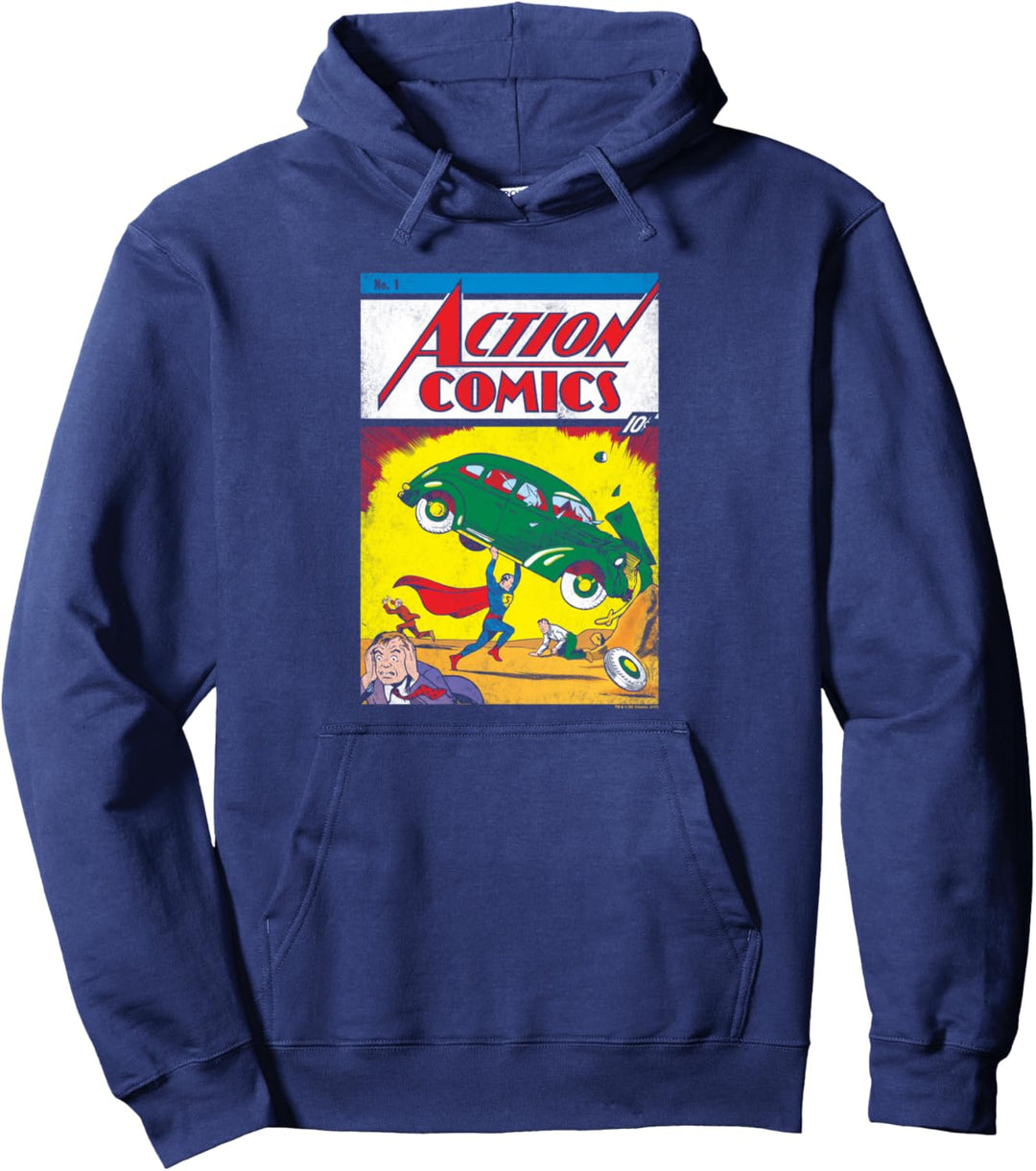 Superman Action No. 1 Pullover Hoodie