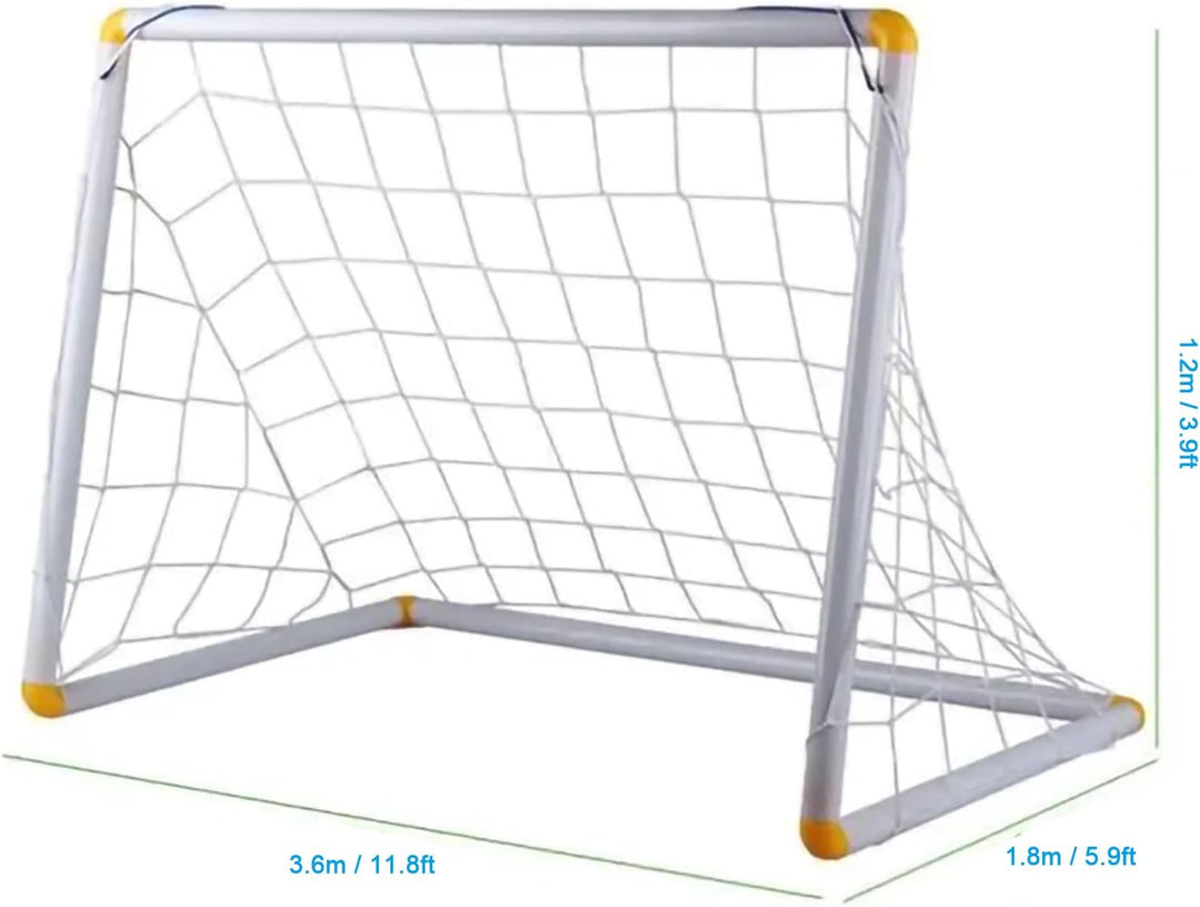 Fussballtor Netz, Polypropylen Fussballnetz Fussball Tornetz Ersatznetz Wetterfeste Torpfosten Netz