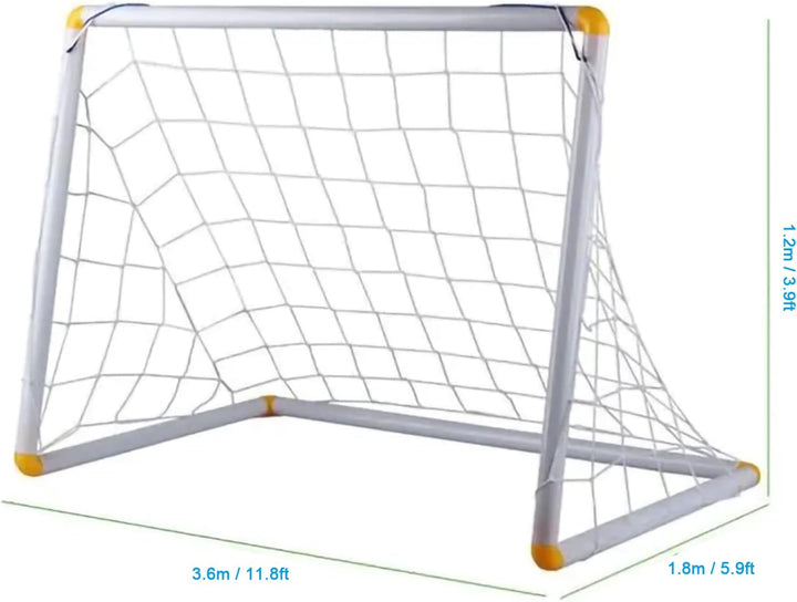 Fussballtor Netz, Polypropylen Fussballnetz Fussball Tornetz Ersatznetz Wetterfeste Torpfosten Netz