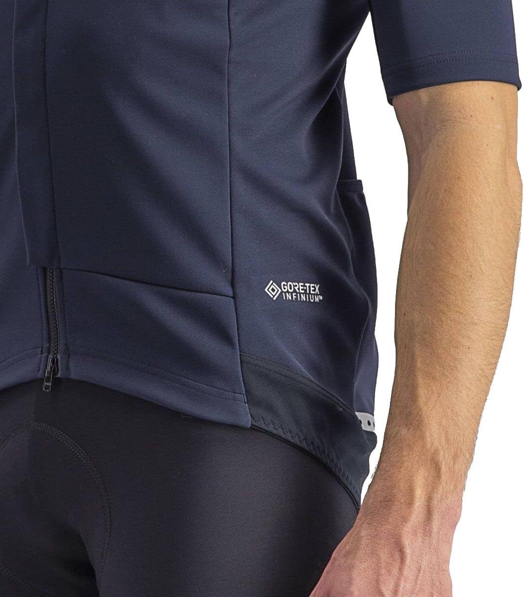 Castelli Herren Gabba Ros 2 Jacket (1er Pack), L LIGHT BLACK/BLACK REFLEX