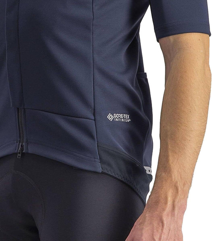Castelli Herren Gabba Ros 2 Jacket (1er Pack), L LIGHT BLACK/BLACK REFLEX