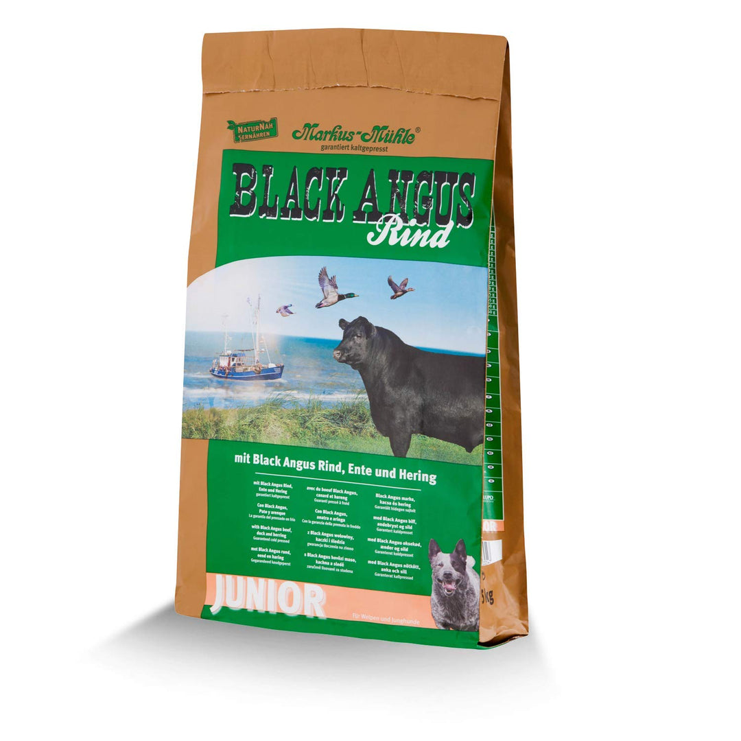 Markus Mühle Black Angus Junior 15 kg-1PACK 15 kg (mindestens 5 Monate haltbar), 15 kg (mindestens 5