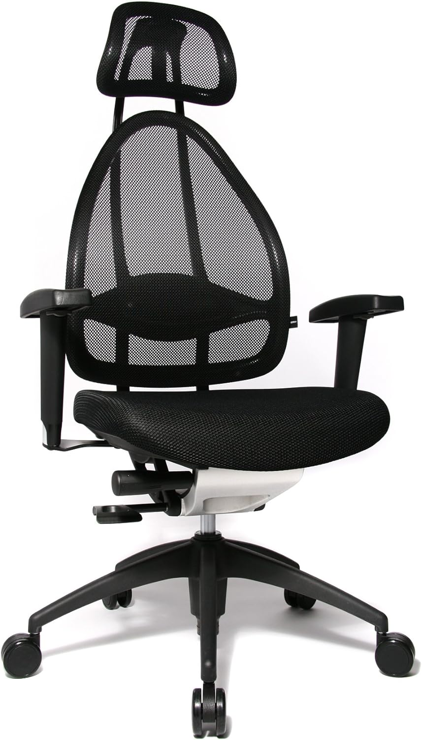Topstar Open Art 2010 ergonomischer Bürostuhl, Schreibtischstuhl, inkl. höhenverstellbare Armlehnen,