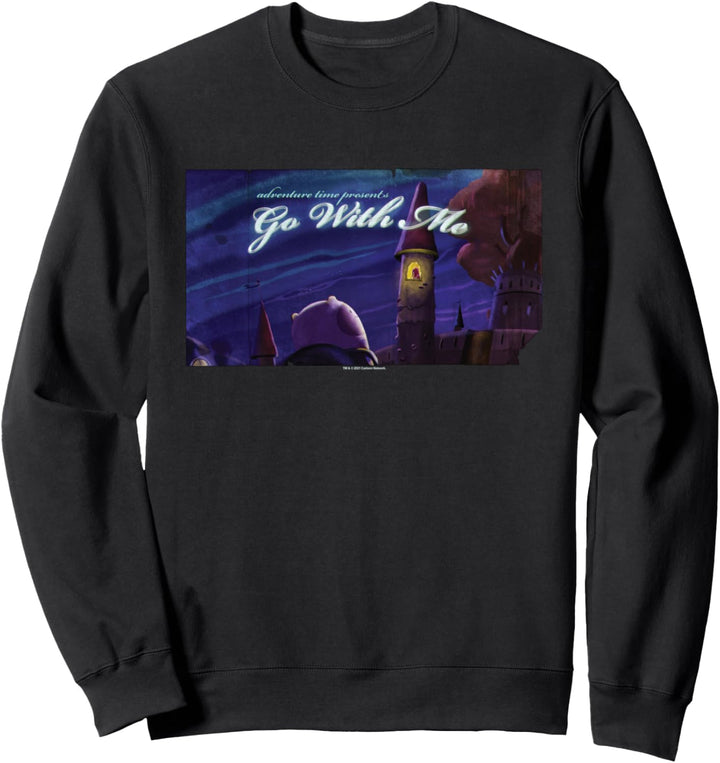 Adventure Time Go With Me Card Sweatshirt