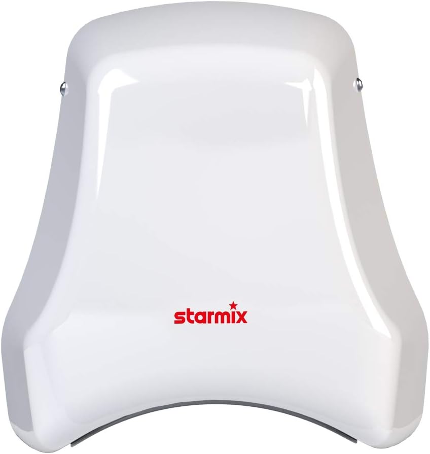 Starmix AirStar Vandalen-Haartrockner TH-C1 Mw, vandalensicherer 200 km/h High-Speed-Haartrockner zu