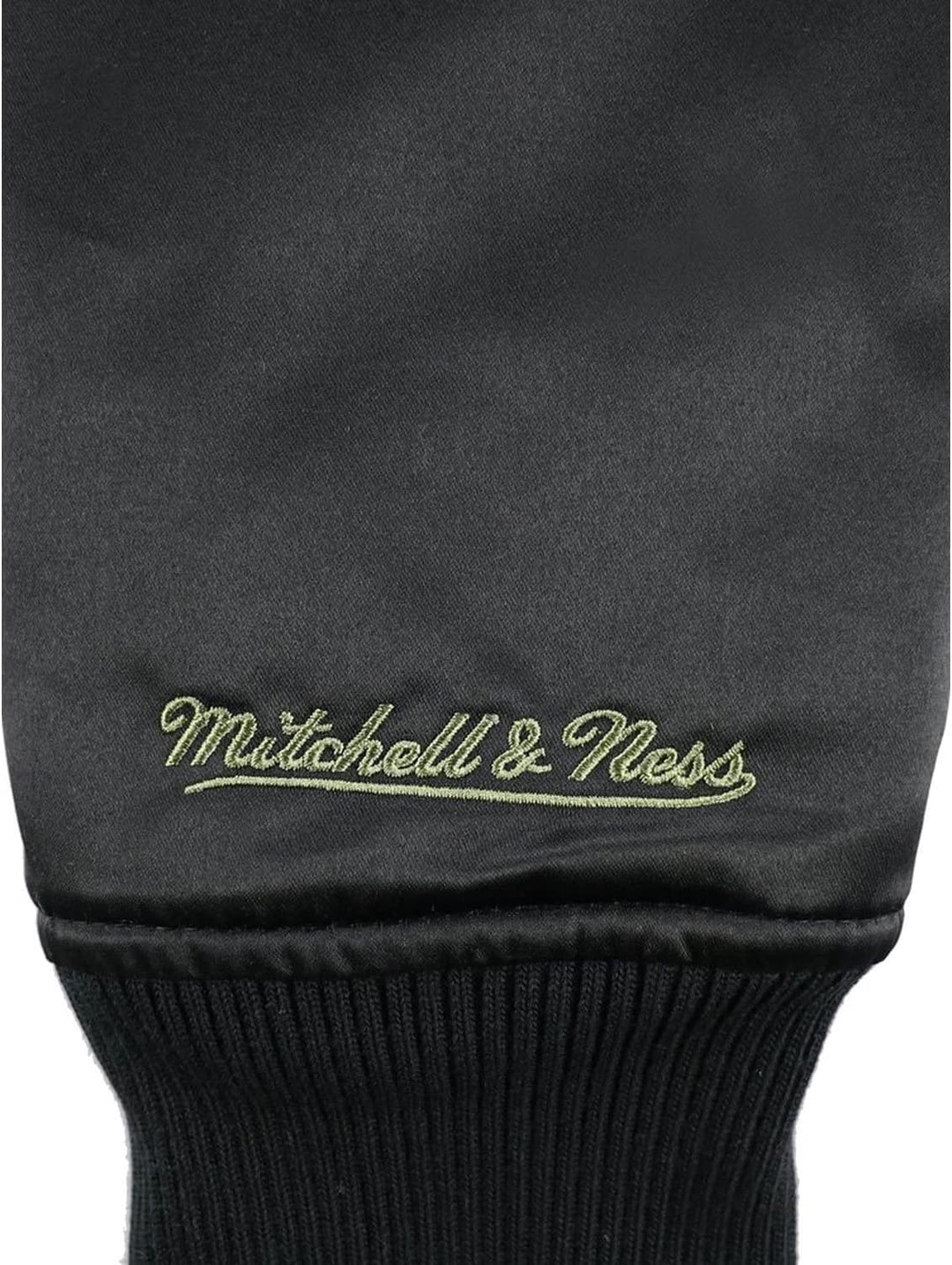 Mitchell & Ness M&N Satin Bomber Jacke - Flight Chicago Bulls schwarz M Schwarz, M Schwarz