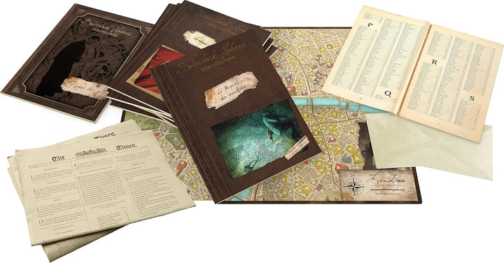 Sherlock Holmes SCSHDC01FR Detektiv-TIPP: Die Morde an der Themse & andere Ermittlungen, Mehrfarbig,