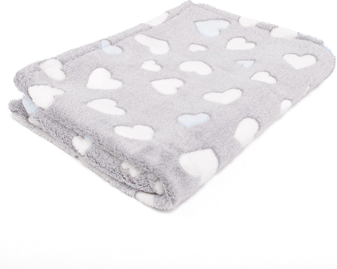 Hundedecke Katzendecke | Fleecedecke für Hunde und Katzen | Kuscheldecke für Haustiere | Decke für K