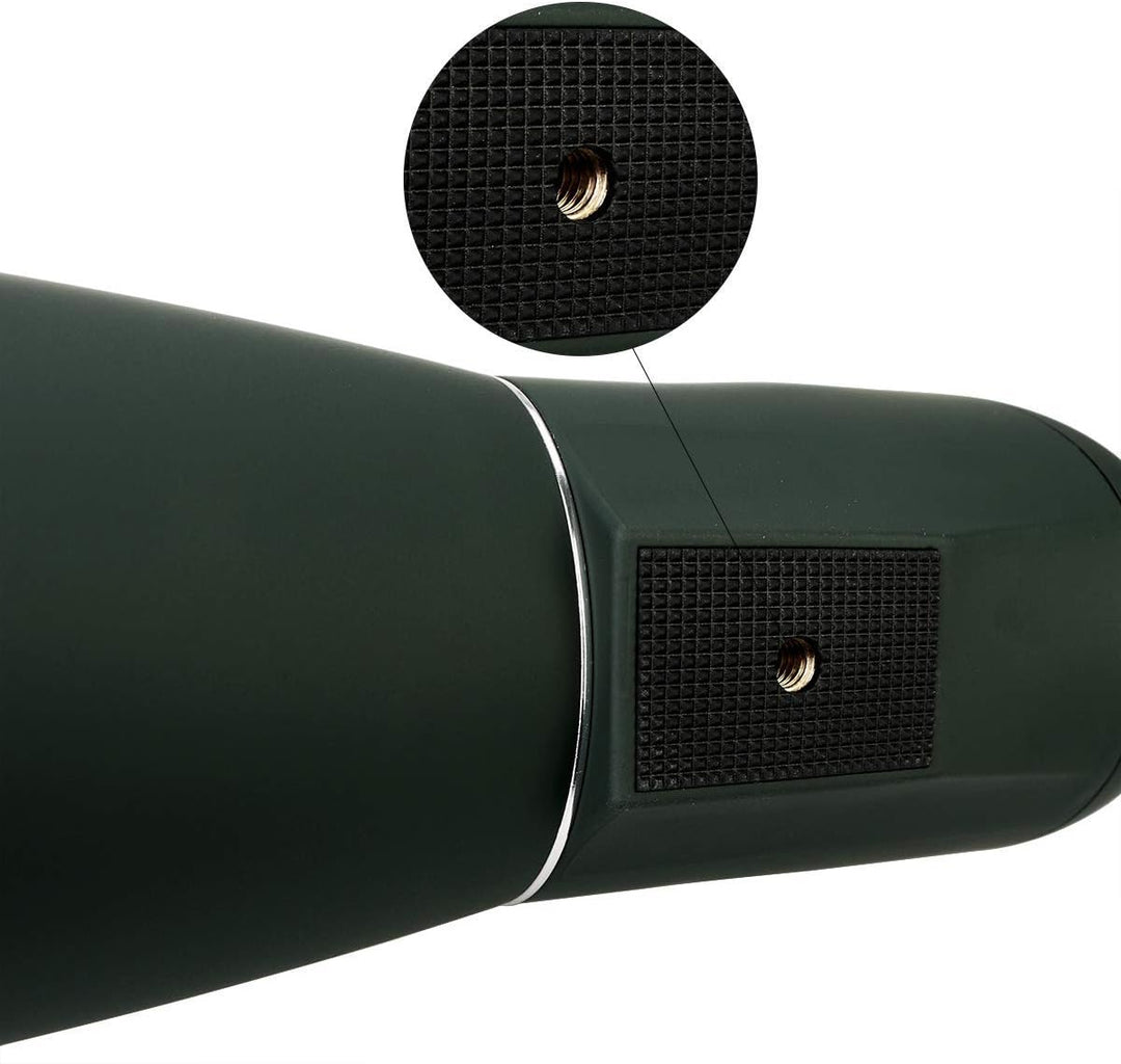 SVBONY SV28 Spektiv mit Stativ, abgewinkelt, 25–75 x 70 mm, Spotter mit Handy-Adapter, wasserdicht,