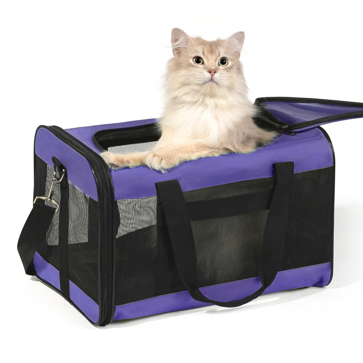 HITSLAM hundebox Faltbar Hundetransportbox Katzentransportbox Katzenbox Transportbox katzentasche fü