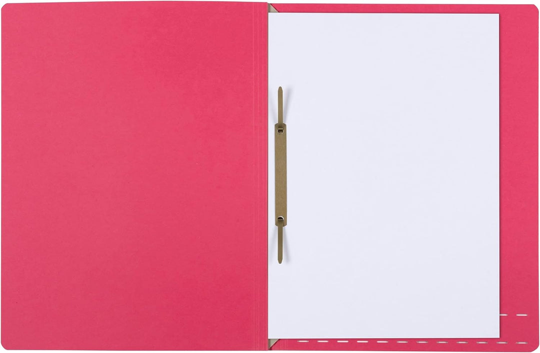 Elba Pendelhefter Zweifalz, A4, Kfm.-und Amtsheftung, Recycling, rot, 25 Stück rot Pendelhefter, Man