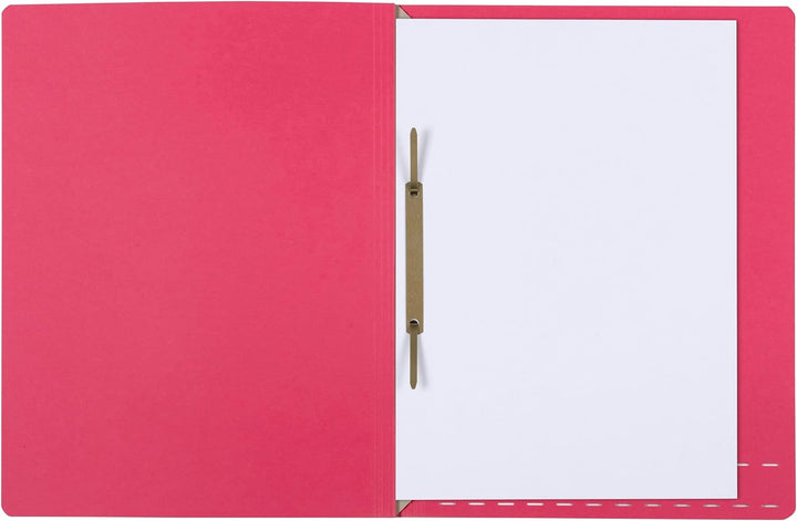 Elba Pendelhefter Zweifalz, A4, Kfm.-und Amtsheftung, Recycling, rot, 25 Stück rot Pendelhefter, Man