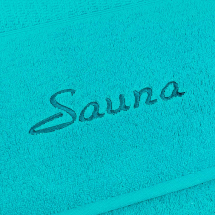 frottana Pearl Saunatuch 80 x 200 cm aus 100% Baumwolle, ocean 80 x 200 cm Ocean, 80 x 200 cm Ocean