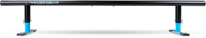 Madd Gear Grindrail 55" für Stunt Scooter, Skateboard (schwarz-blau) | Höhenverstellbare Grindschien