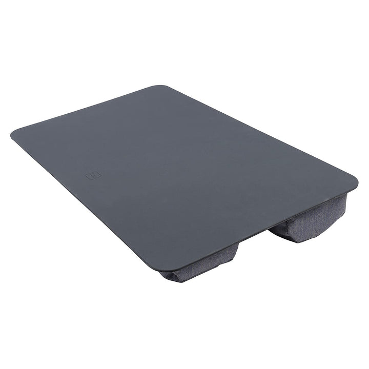 Tucano Comodo Lapdesk Laptop-Arbeitskissen mit Rutschfester Unterlage L Blau-grau, L Blau-grau