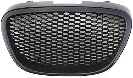 Waben- Gitter- Kühler- Sport- Front- Rippen- Grill ohne Emblem Schwarz Eintragungsfrei