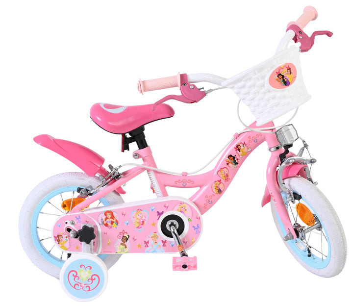 Volare Kinderfahrrad | 3–5 Jahre | Doppelte Handbremse, abnehmbare Stützräder, Pedalreflektoren & Tr