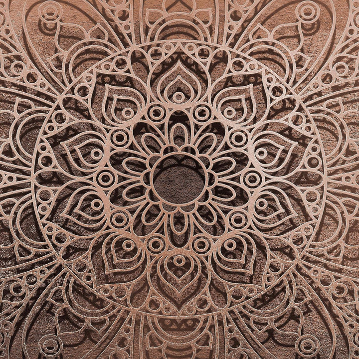 Runa Art - Bilder Mandala 200 x 100 cm 5 Teilig XXL Wanddekoration Design Beige Braun 101251c 200 x