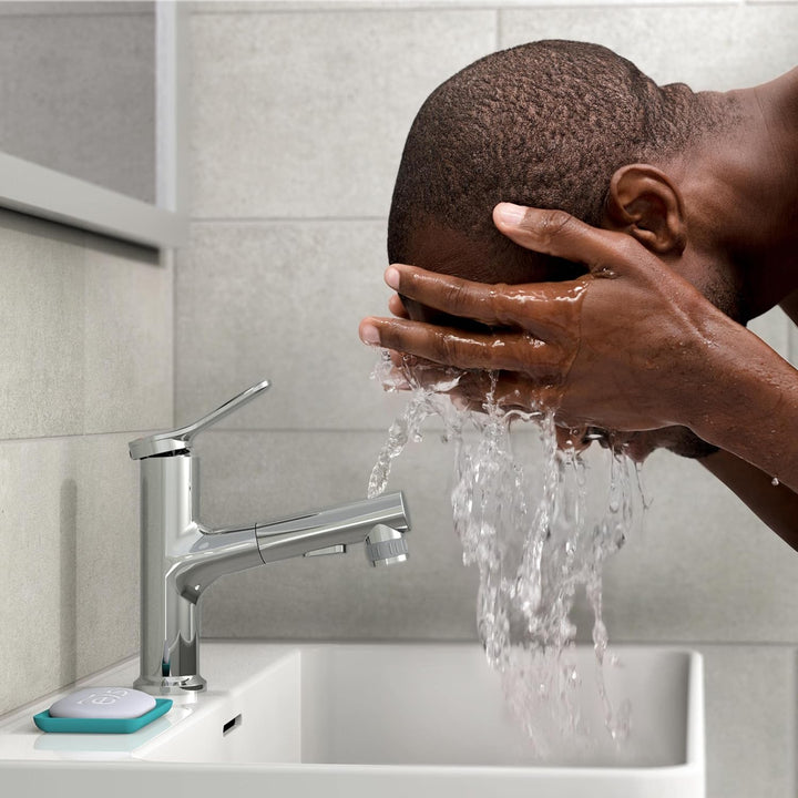 EISL NI075VARCR Waschtischarmatur VARIABILE mit herausziehbarer Brause, Wasserhahn Bad mit Öffnung a
