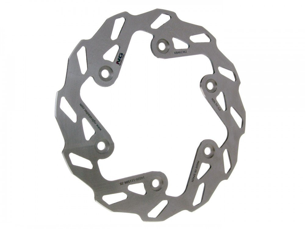 Bremsscheibe NG Wavy für Kymco Super 8 50, 125 (vorn)