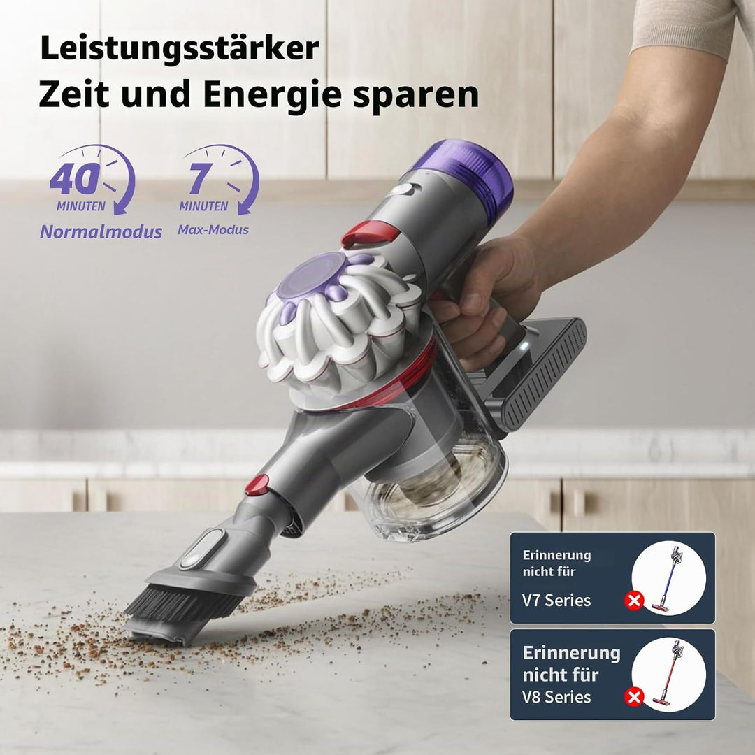 Akku für Dyson V6 DC62, Ersatzakku Li-ion für Dyson V6 Animal Trigger Fluffy Motorhead Absolute DC58