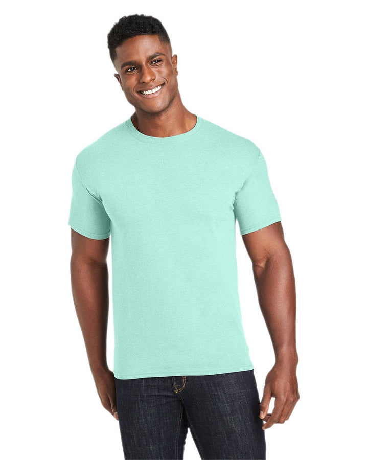 Hanes Herren Big-Tall Beefy-T Tall T-Shirt-B S Ice Fall Heather, S Ice Fall Heather