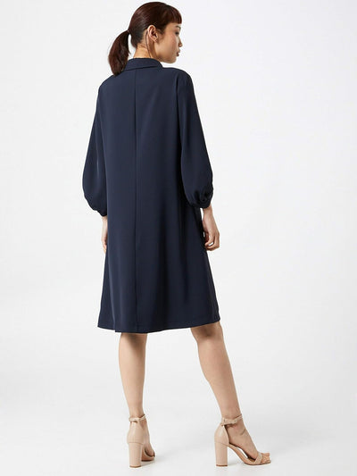 someday. Damen Blusenkleid Qedrik Navy 38