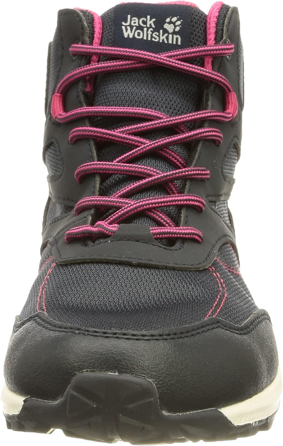 Jack Wolfskin Woodland Texapore Mid K Outdoorschuhe 33 EU Night Blue Pink, 33 EU Night Blue Pink