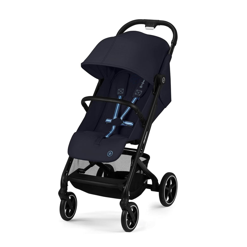 Cybex Gold Kinderwagen Beezy mit One-Pull Harness, Ab Geburt bis ca. 4 Jahre (max. 22 kg), Kompakt u