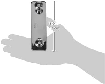 PERCHA DOBLE VICTORIA CROMADO BRILLANTE Glänzend, Glänzend