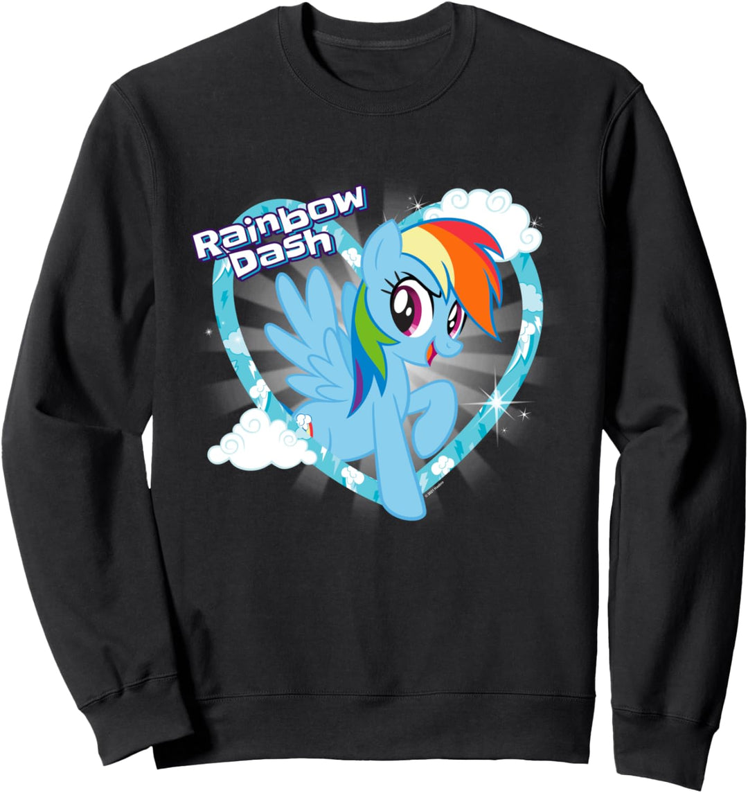 My Little Pony Rainbow Dash Heart Sweatshirt