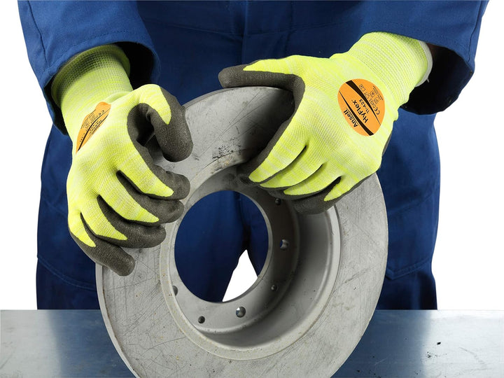 Ansell HyFlex 11-423 Schnittschutz-Handschuhe, Mechanikschutz, Grau, Grösse 6 (12 Paar pro Beutel) G