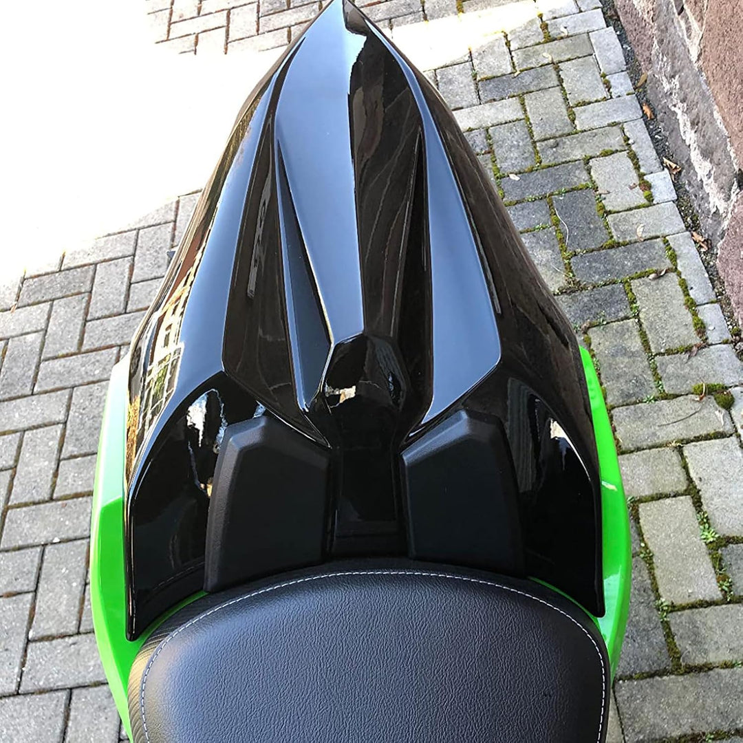 Midimttop Kompatibel mit Ka-wa-sa-ki Ninja650 Z650 Sitz Abdeckung Hinten Sozius Harte Solo Sitz Guge