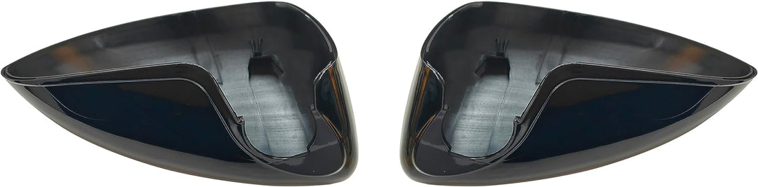KYYET Rückspiegel-Abdeckkappe für Seitentür, kompatibel mit Corsa D 2006–2014 & Corsa E 2014–2019 (g
