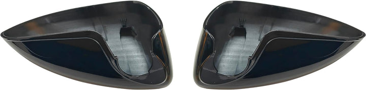 KYYET Rückspiegel-Abdeckkappe für Seitentür, kompatibel mit Corsa D 2006–2014 & Corsa E 2014–2019 (g
