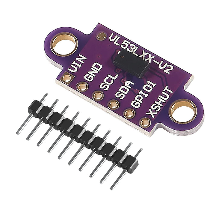 4 x Sensormodul Time-of-Flight ToF Laser Distanzsensor VL53L0X Time of Flight Sensor 940nm kompatibe