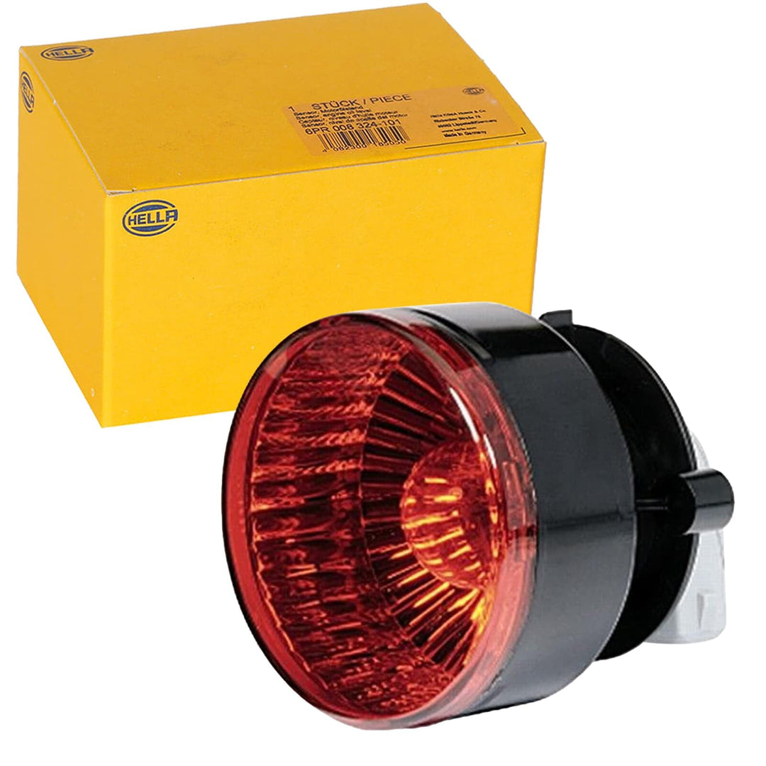 HELLA Rückleuchte - Glühlampe - 12V - Einbau/geschraubt - ECE - Lichtscheibenfarbe: rot - Stecker: A