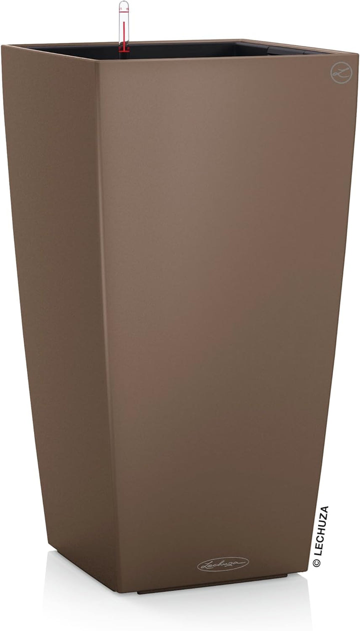 LECHUZA CUBICO Color 40 muskat 13151 Muskat 39.5x39.5x75.5 cm, Muskat 39.5x39.5x75.5 cm