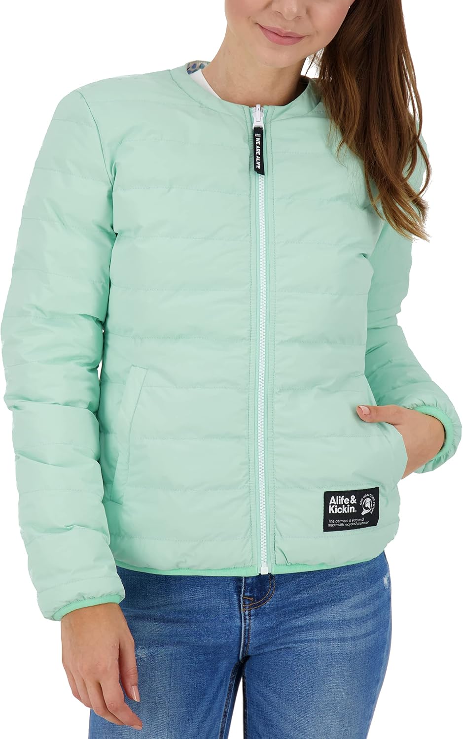 ALIFE and Kickin NovaAK Jacket – Damen Übergangsjacke – Leichte Atmungsaktive Jacke für Sommer & Übe