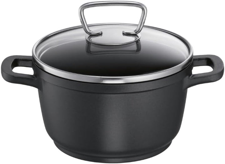 Schulte-Ufer 16011-14 Mini-Fleischtopf Filou, 14 cm, 1,20 l, Edelstahl