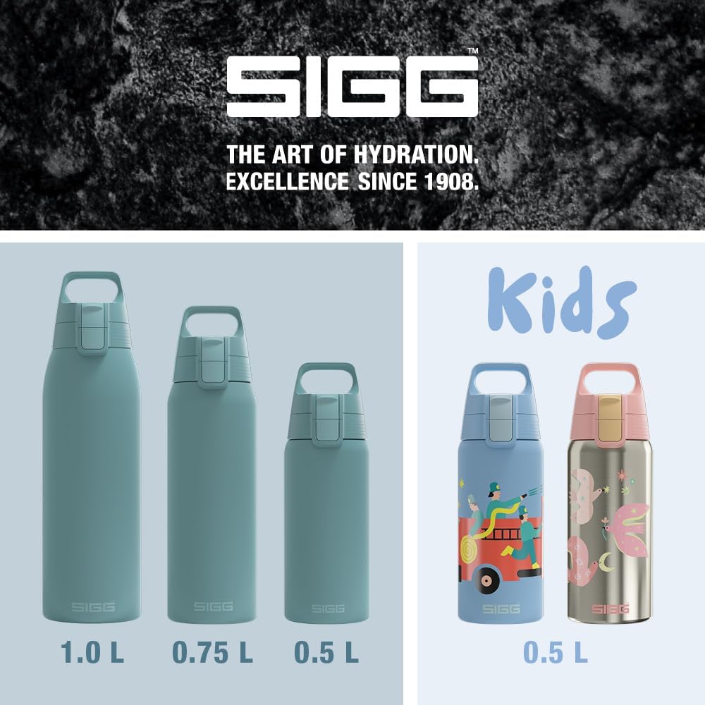 Sigg - Isolierte Trinkflasche Kinder - Shield Therm ONE Frozen - Für Kohlensäurehaltige Getränke Gee