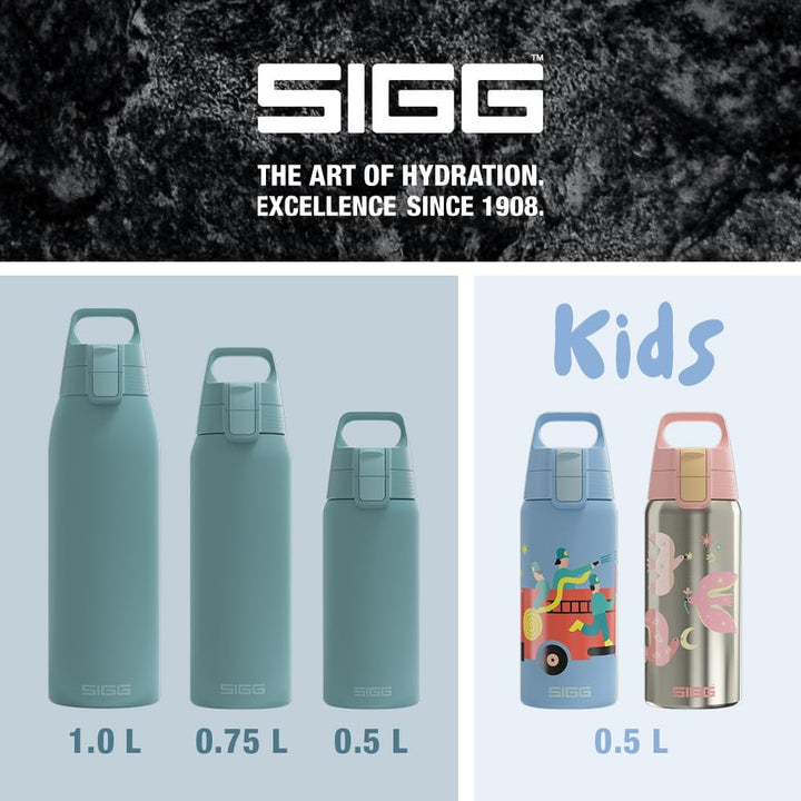 Sigg - Isolierte Trinkflasche Kinder - Shield Therm ONE Frozen - Für Kohlensäurehaltige Getränke Gee