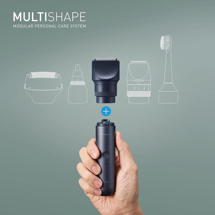 Panasonic MULTISHAPE modulares Körperpflege-System ER-CTW1, Bart- und Haartrimmer für Männer mit wie