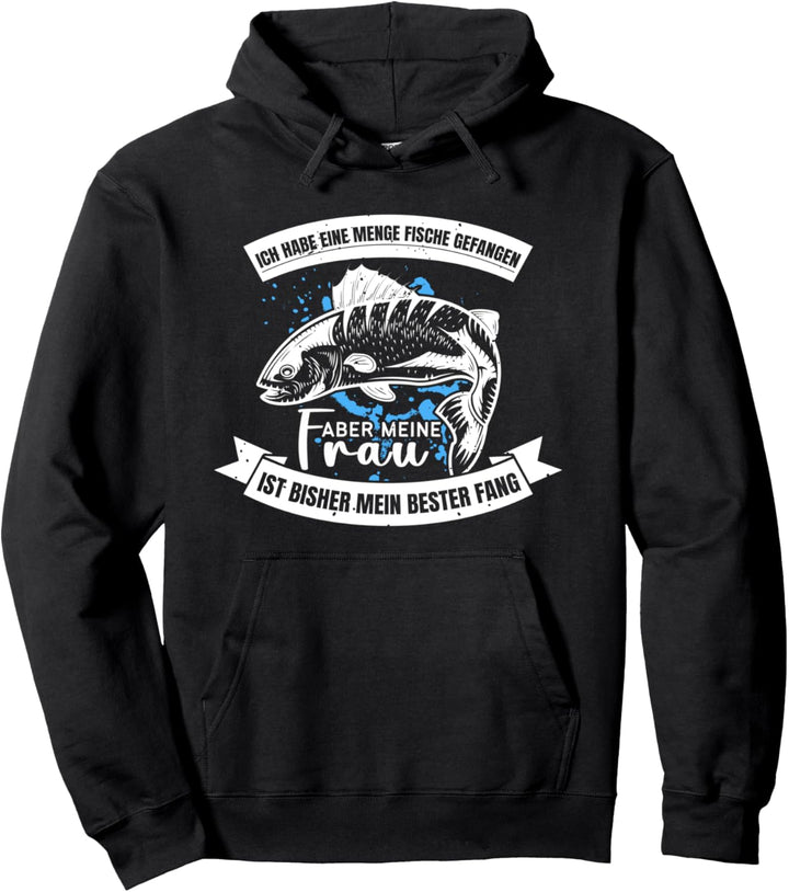 Lustiger Spruch Angel Geschenk für Männer Angelzubehör Pullover Hoodie