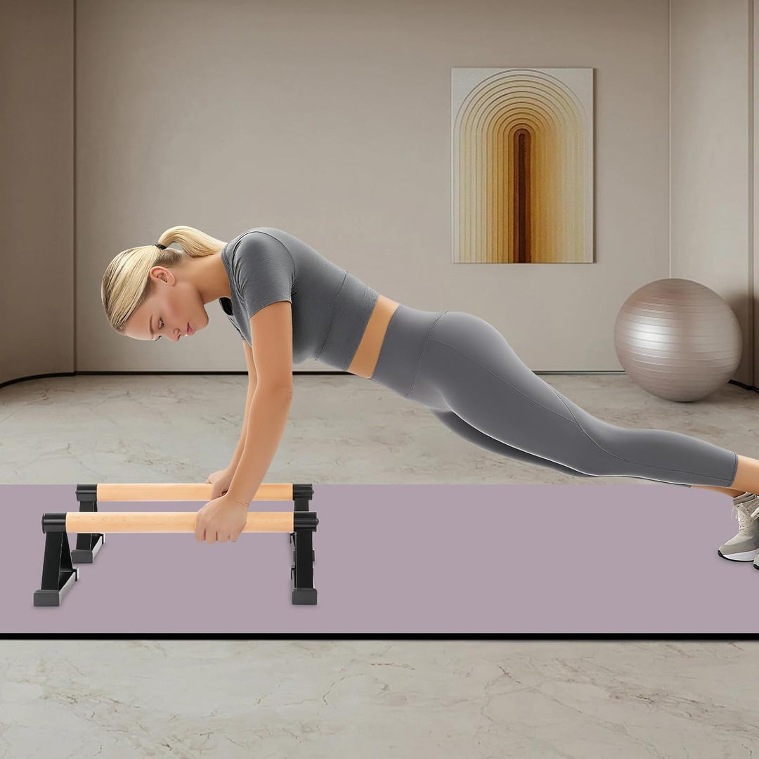 Parallettes, Pushup Ständer Bars, Calisthenics Equipment für Handstand & Push Ups, Liegestützgriffe