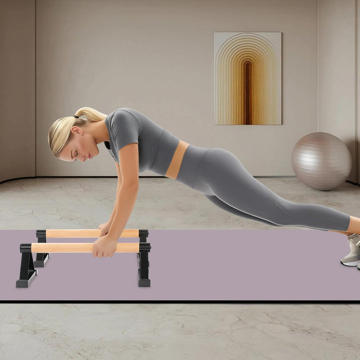 Parallettes, Pushup Ständer Bars, Calisthenics Equipment für Handstand & Push Ups, Liegestützgriffe
