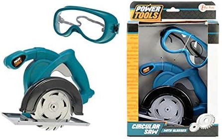 Toi-Toys - Power Tools 38033A-Scie Circular Sicherheitsbrille, Spielzeug, Werkzeug für Kinder, 38033