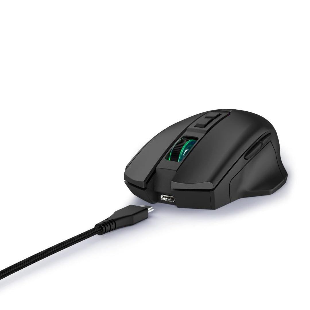 uRage Gaming-Maus Reaper 410, kabelgebundene Maus mit 7 programmierbaren Tasten, bis zu 12.000 DPI,
